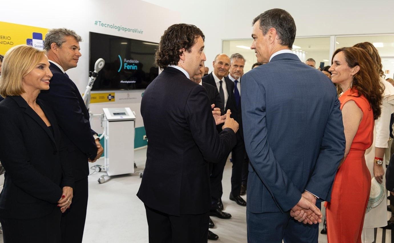 1 Encuentro Fenin con presidente de Gobierno y ministra Sanidad