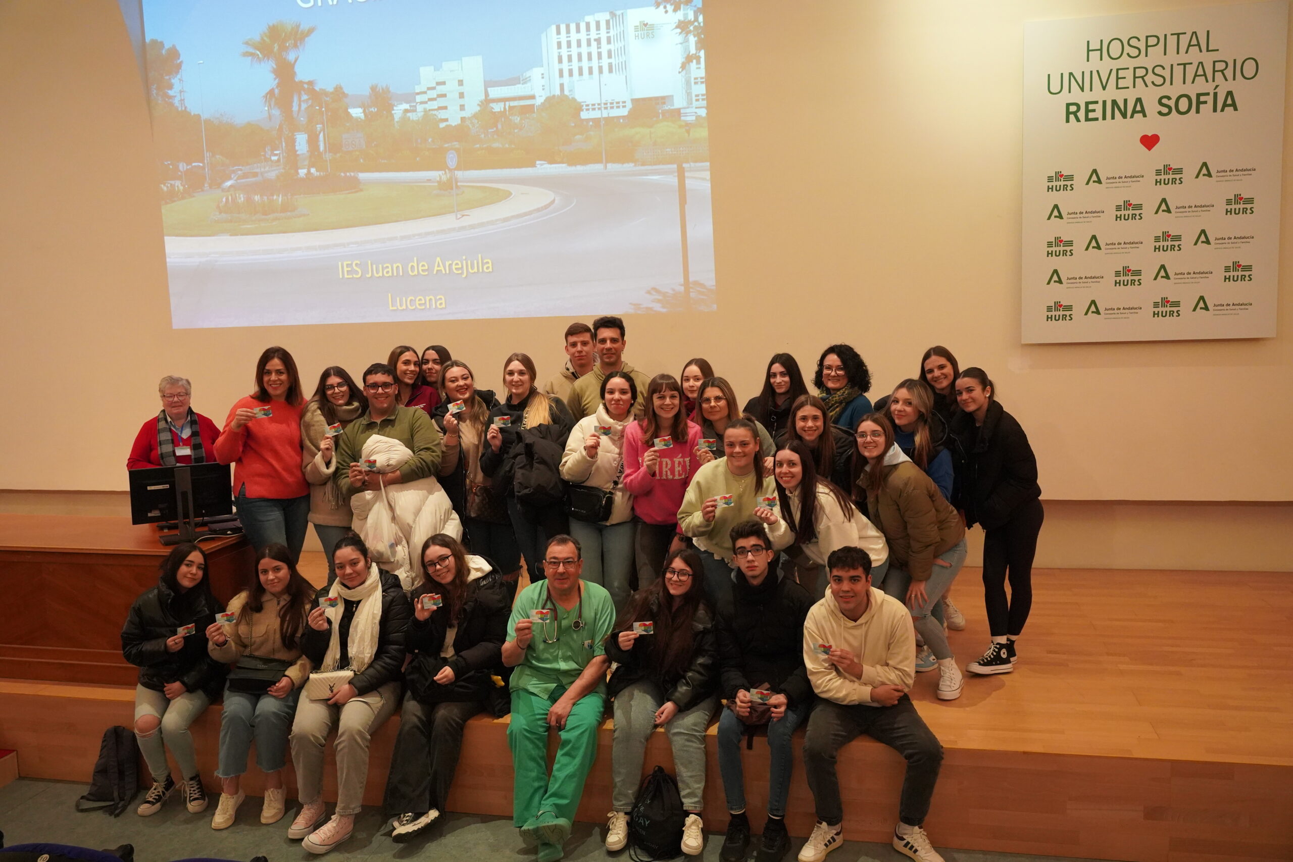 visita escolar del CEP Juan de Aréjula de Lucena