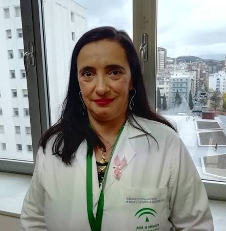 María Ángeles García Rescalvo en su rol como directora gerente del SAS