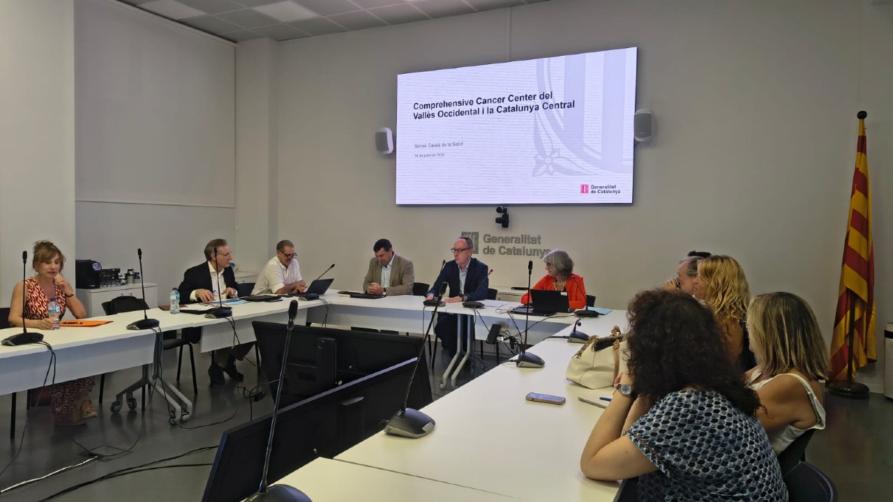Reunión del comité del Comprehensive Cancer Center en Cataluña